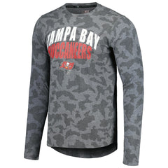 Tampa Bay Buccaneers Starter Long Sleeve T-Shirt - Heather Charcoal - NFL
