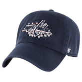 Washington Capitals '47 Core Logo Clean Up Adjustable Hat - Navy | 47 brand Clearance