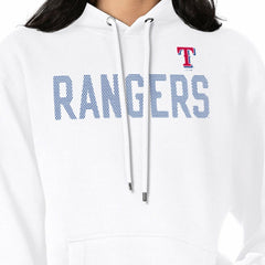 Texas Rangers G-III 4Her by Carl Banks Women's Dot Print Pullover Hoodie Outlet