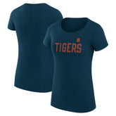 Detroit Tigers G-III 4Her by Carl Banks Women's Super-Slim Fit Lightweight Dot Print T-Shirt Outlet