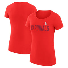 St. Louis Cardinals G-III 4Her by Carl Banks Women's Super-Slim Fit Lightweight Dot Print T-Shirt Near Me