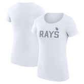 Tampa Bay Rays G-III 4Her by Carl Banks Women's Super-Slim Fit Lightweight Dot Print T-Shirt Near Me
