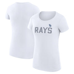 Tampa Bay Rays G-III 4Her by Carl Banks Women's Super-Slim Fit Lightweight Dot Print T-Shirt Near Me