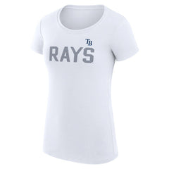 Tampa Bay Rays G-III 4Her by Carl Banks Women's Super-Slim Fit Lightweight Dot Print T-Shirt Near Me