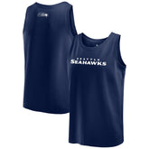 Seattle Seahawks Elements Tank Top - College Navy - Fanatics