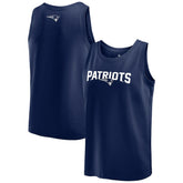 New England Patriots Elements Tank Top - Navy - Fanatics