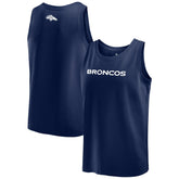 Denver Broncos Elements Tank Top - Navy - Fanatics