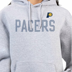 Indiana Pacers G-III 4Her by Carl Banks Women's Dot Print Pullover Hoodie Heather Gray