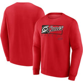 Carolina Hurricanes Fanatics Focus Fleece Pullover Sweatshirt - Red | Fanatics on sale