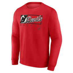New Jersey Devils Fanatics Focus Fleece Pullover Sweatshirt - Red | Fanatics near me