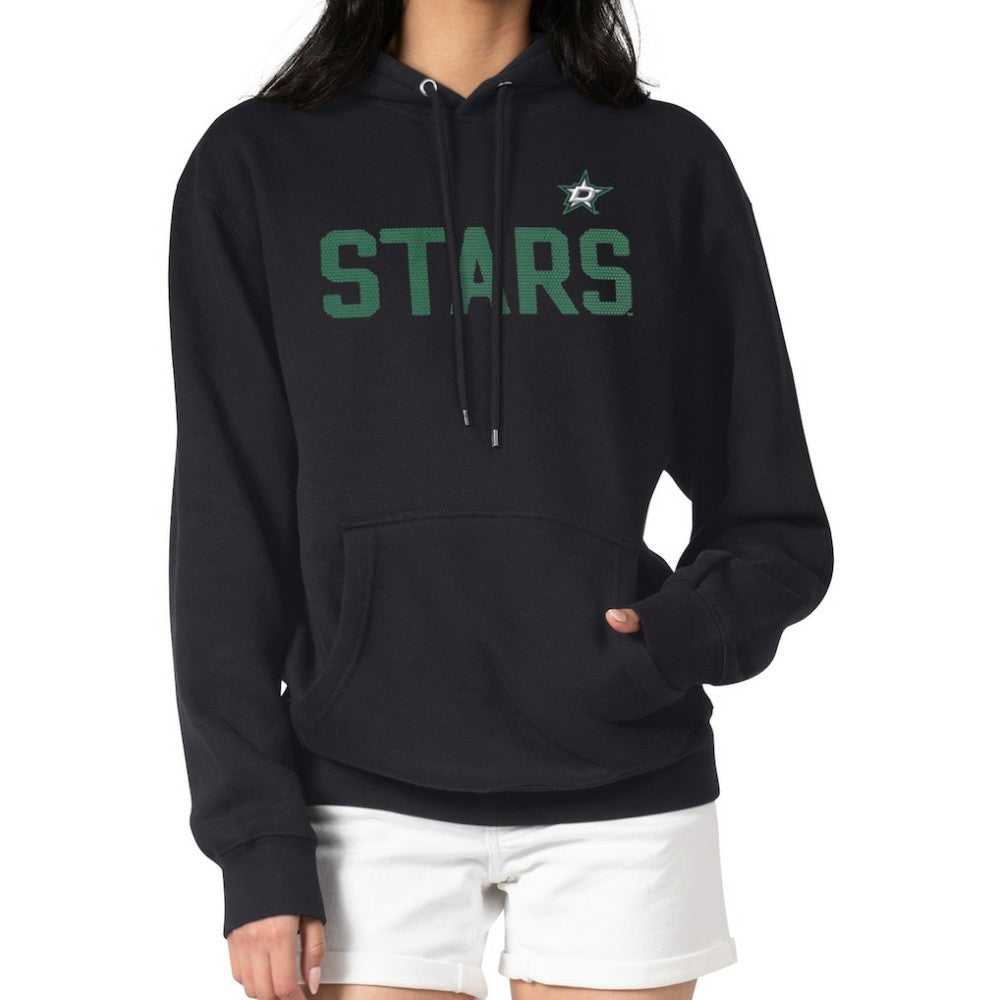 Dallas Stars G-III 4Her by Carl Banks Women's Dot Print Pullover Hoodie - Black | NHL online