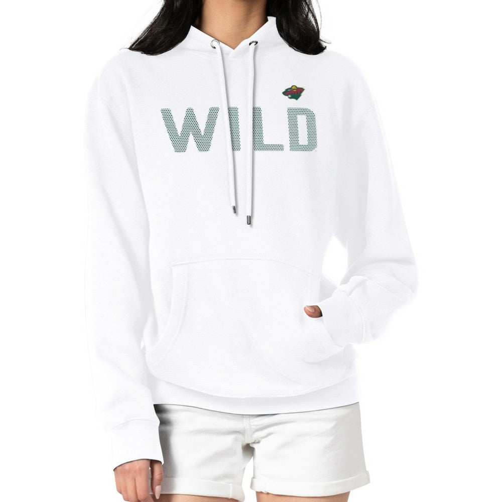 Minnesota Wild G-III 4Her by Carl Banks Women's Dot Print Pullover Hoodie - White | NHL sale