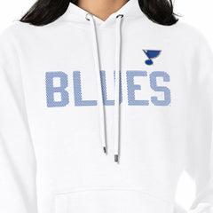 St. Louis Blues G-III 4Her by Carl Banks Women's Dot Print Pullover Hoodie - White | NHL on sale