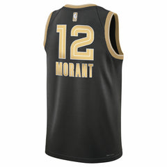 Nike Ja Morant Memphis Grizzlies Unisex Select Series Swingman Jersey - Black