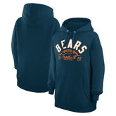 Chicago Bears Starter Unisex Half Ball Team Fleece Pullover Hoodie - Navy - NFL
