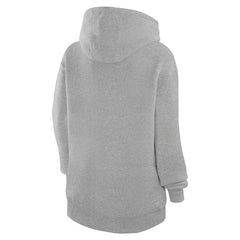 Baltimore Ravens Starter Unisex Half Ball Team Fleece Pullover Hoodie - Heather Gray - NFL