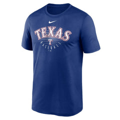 Texas Rangers Nike Wordmark Outline Legend T-Shirt for sale