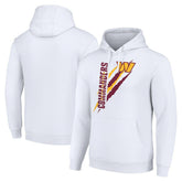 Washington Commanders Starter Unisex Color Scratch Fleece Pullover Hoodie - White - NFL