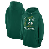 Green Bay Packers Starter Unisex Arch Team Fleece Pullover Hoodie - Green - NFL