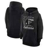 Atlanta Falcons Starter Unisex Arch Team Fleece Pullover Hoodie - Black - NFL