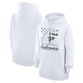 Atlanta Falcons Starter Unisex Arch Team Fleece Pullover Hoodie - White - NFL
