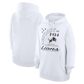 Detroit Lions Starter Unisex Arch Team Fleece Pullover Hoodie - White - NFL