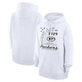 Green Bay Packers Starter Unisex Arch Team Fleece Pullover Hoodie - White - NFL