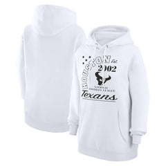 Houston Texans Starter Unisex Arch Team Fleece Pullover Hoodie - White - NFL