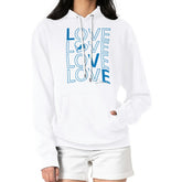 Detroit Lions G-III 4Her by Carl Banks Women's Love Graphic Pullover Hoodie - White - NFL