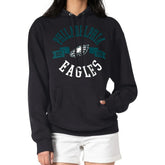 Philadelphia Eagles G-III 4Her by Carl Banks Women's City Graphic Team Fleece Pullover Hoodie - Black - NFL