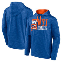 New York Islanders Fanatics Never Quit Pullover Hoodie - Royal | Fanatics discount