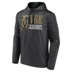 Vegas Golden Knights Fanatics Never Quit Pullover Hoodie - Charcoal | Fanatics Lifestyle