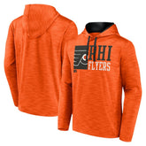 Philadelphia Flyers Fanatics Never Quit Pullover Hoodie - Orange | Fanatics Clearance