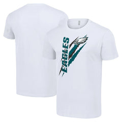 Philadelphia Eagles Starter Color Scratch T-Shirt - White - NFL