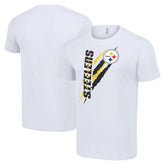 Pittsburgh Steelers Starter Color Scratch T-Shirt - White - NFL