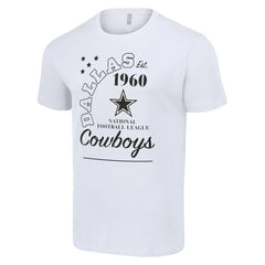 Dallas Cowboys Starter City Arch Team T-Shirt - White - NFL