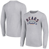 Chicago Bears Starter Half Ball Team Long Sleeve T-Shirt - Heather Gray - NFL