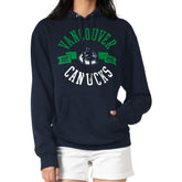 Vancouver Canucks G-III 4Her by Carl Banks Women's City Graphic Fleece Pullover Hoodie - Navy | NHL Clearance