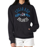 Colorado Avalanche G-III 4Her by Carl Banks Women's City Graphic Fleece Pullover Hoodie - Black | NHL Clearance
