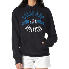 Colorado Avalanche G-III 4Her by Carl Banks Women's City Graphic Fleece Pullover Hoodie - Black | NHL Clearance
