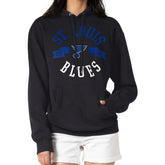 St. Louis Blues G-III 4Her by Carl Banks Women's City Graphic Fleece Pullover Hoodie - Black | NHL sale