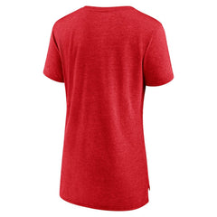 Washington Capitals Women's Crash the Net Tri-Blend T-Shirt - Red | NHL online