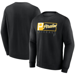 Pittsburgh Pirates Fanatics Focus Fleece Pullover Sweatshirt Discount