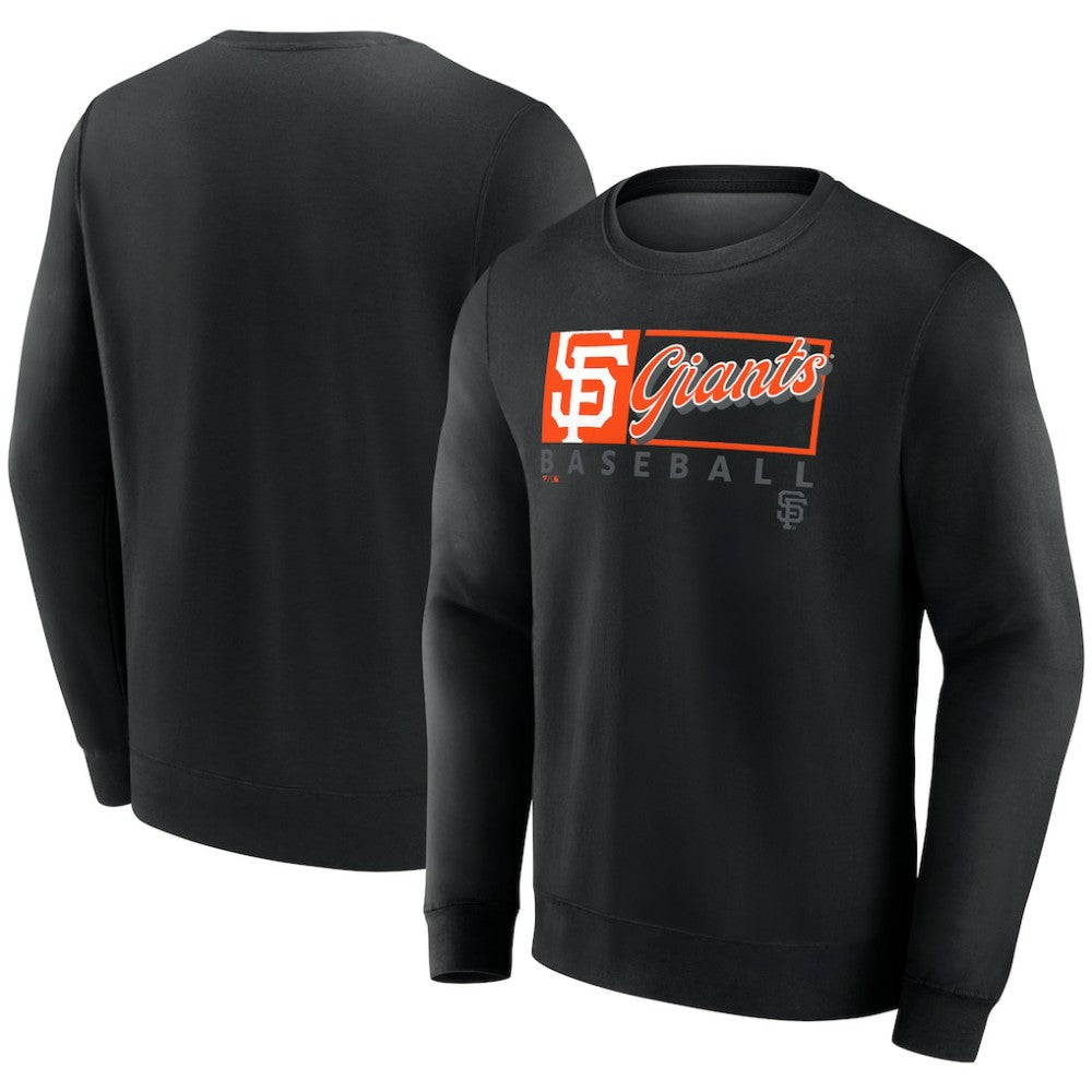 San Francisco Giants Fanatics Focus Fleece Pullover Sweatshirt Outlet