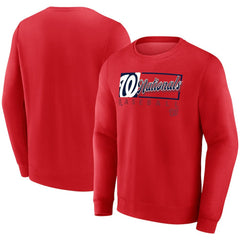 Washington Nationals Fanatics Focus Fleece Pullover Sweatshirt for sale