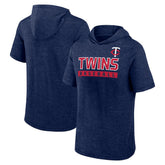 Minnesota Twins Fanatics Push Short Sleeve Pullover Hoodie Near Me