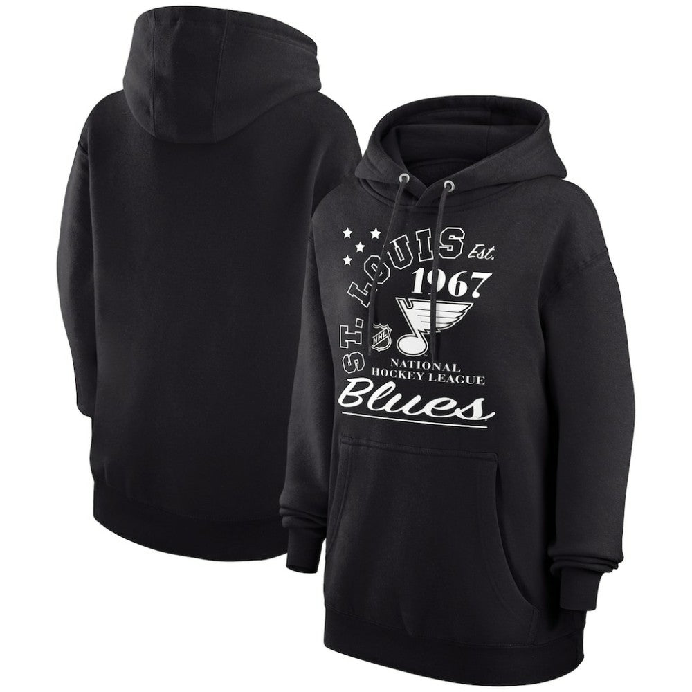 St. Louis Blues Starter Arch City Team Graphic Fleece Pullover Hoodie - Black | NHL near me