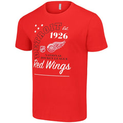 Detroit Red Wings Starter Arch City Team Graphic T-Shirt - Red | NHL online