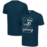 Tampa Bay Lightning Starter Arch City Team Graphic T-Shirt - Navy | NHL Lifestyle