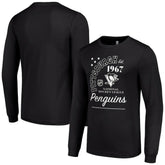 Pittsburgh Penguins Starter Arch City Theme Graphic Long Sleeve T-Shirt - Black | NHL sale